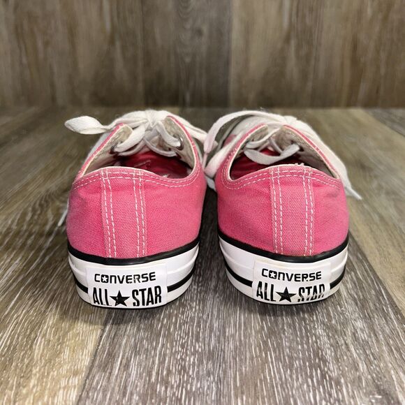 Converse All Star Low Pink White Sneaker Shoes US Size Womens 6 / Mens 4 - Picture 7 of 12